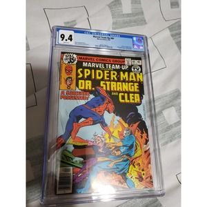 1979 Marvel Team-Up #80 CGC 9.4 Spider-Man Dr. Strange Cover RARE